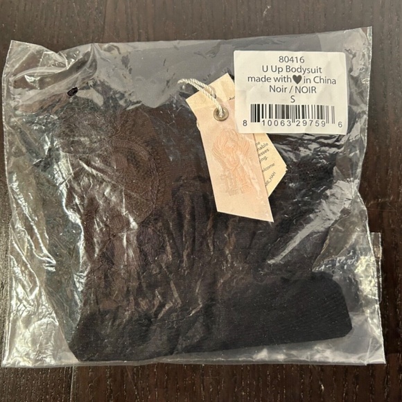 We Are HAH U Up Bodysuit Noir/Black Size S - NWT - Picture 7 of 10